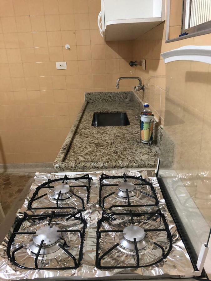 Apartamento Santos 2 Dormitorios Gonzaga / Jose Menino - 6 Pessoas Dış mekan fotoğraf